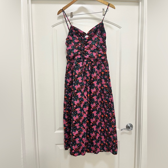 NWT Socialite Cutout Floral Midi Dress - Picture 3 of 12